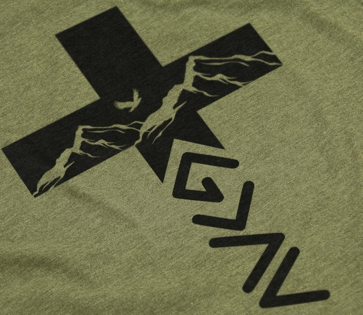 God Greater Than Highs and Lows Shirt – Inspirational Christian Faith Cross Tee