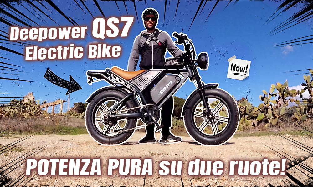 Amazon.com: DEEPOWER QS7 Electric Bike for Adults, 2000W Peak
