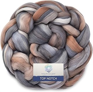 Top Notch Superfine Merino Fiber for Spinning & Felting. Super Soft Comb...