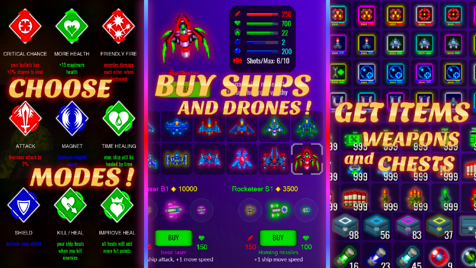 Space Shooter 2022 - Sky RPG Alien invaders - App on the Amazon Appstore
