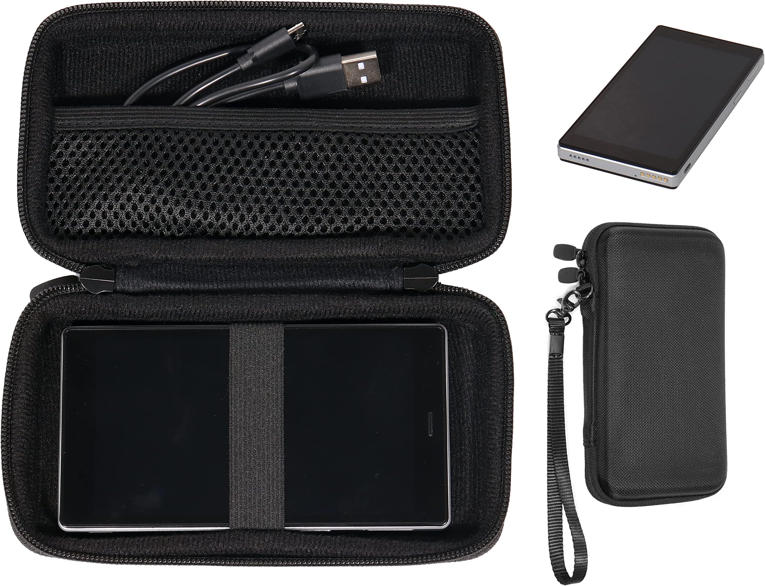 Case for GlocalMe Mobile Hotspot Compatible with GlocalMe G4 Pro, DuoTurbo 4G LTE, Triforce 4G LTE, G3, U3, Ultra Slim organizing Carrying case for MiFi and Cord