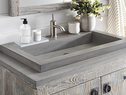 Miniatura 6 de Juego de 2, moderna bandeja de silicona de 7.9 pulgadas para baño y cocina, bandeja organizadora rectangular flexible para encimera, elegante