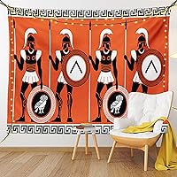 Vista 110 de Ambesonne Tapiz de palmera, impresión de imagen de atardecer tropical, estilo vintage, playa de verano, para colgar en la pared para dormitorio