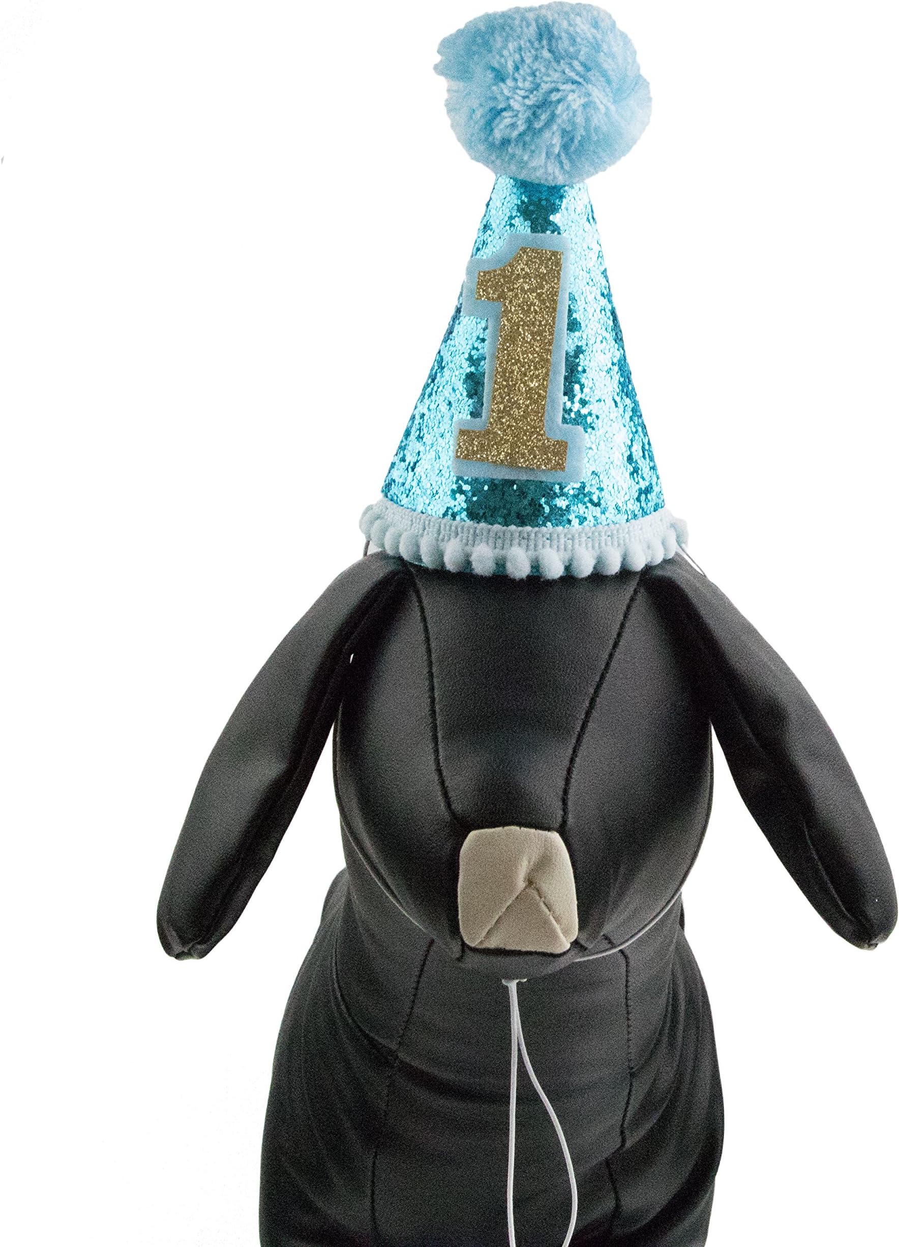PET SHOW 1pc/Pack Blue Small Dog Birthday Party Hat for Boys Pets 1-Year-Old Cat Kitten Headband Grooming Accessories Costumes