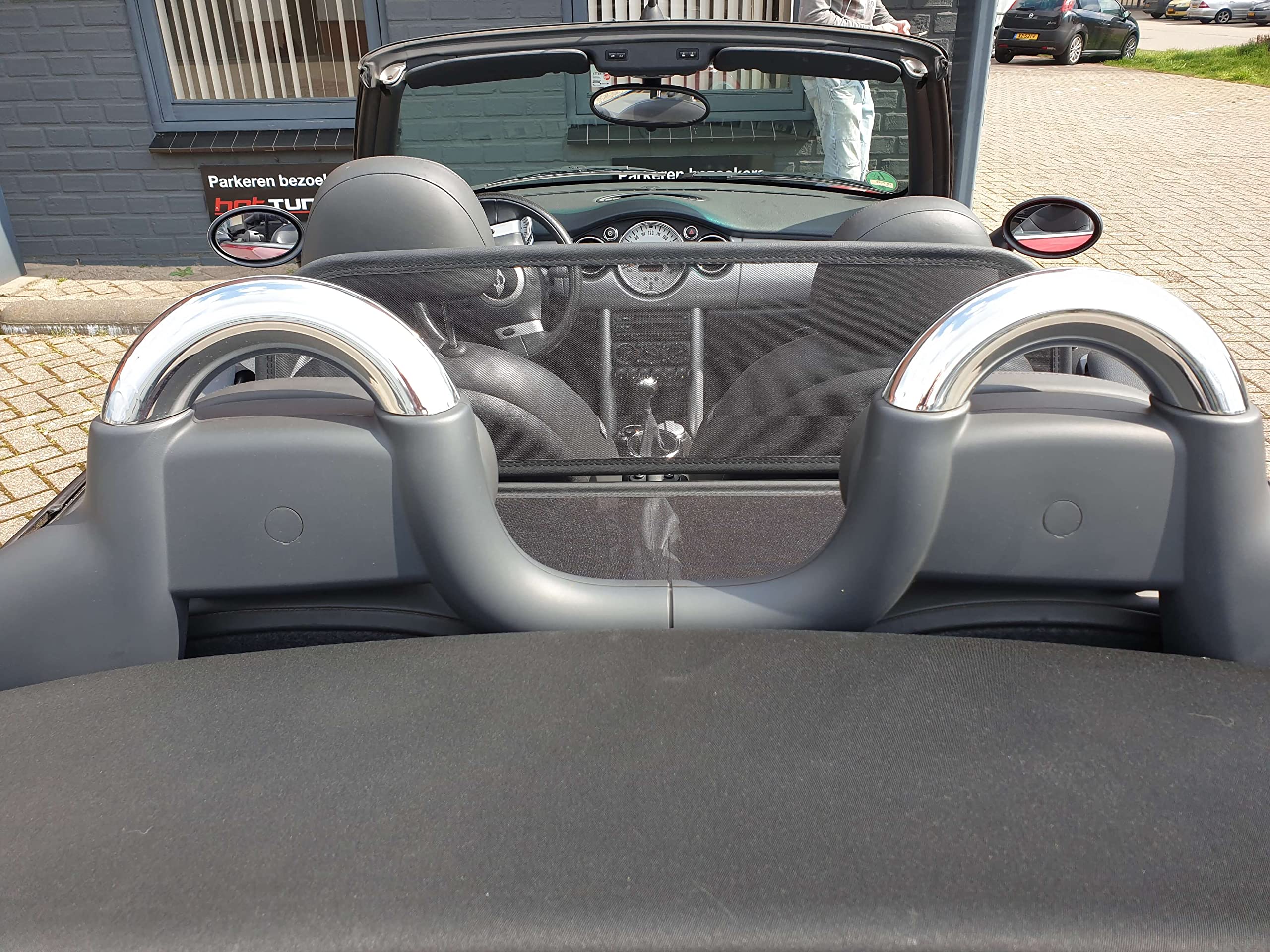 Deflector de Viento para Mini R52/R57 | 2004-2013 | Deflector de Viento | Deflector de Aire | Parabrisas para descapotable