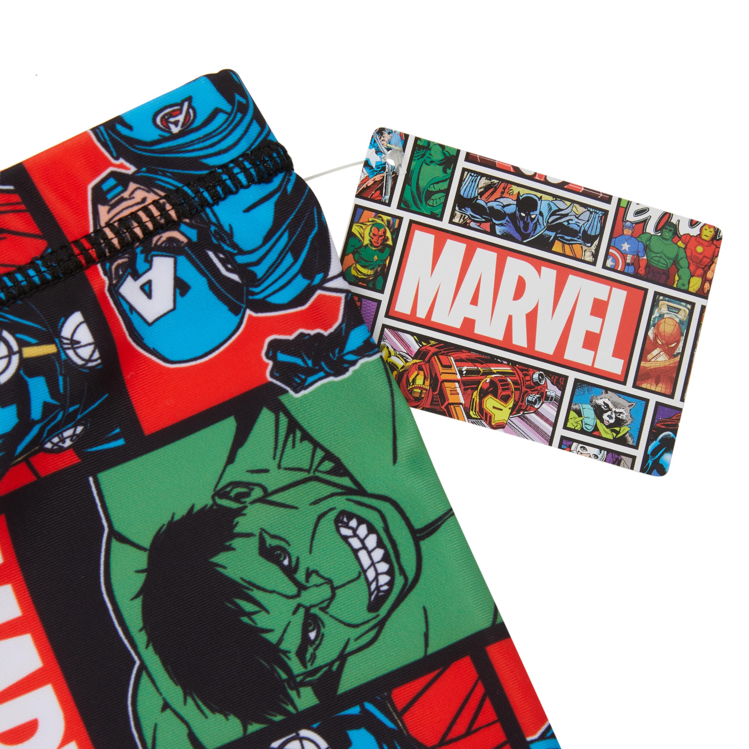 Garçons Avengers Maillot de Bain Deux Pièces - Hulk, Iron Man, Captain America, Thor