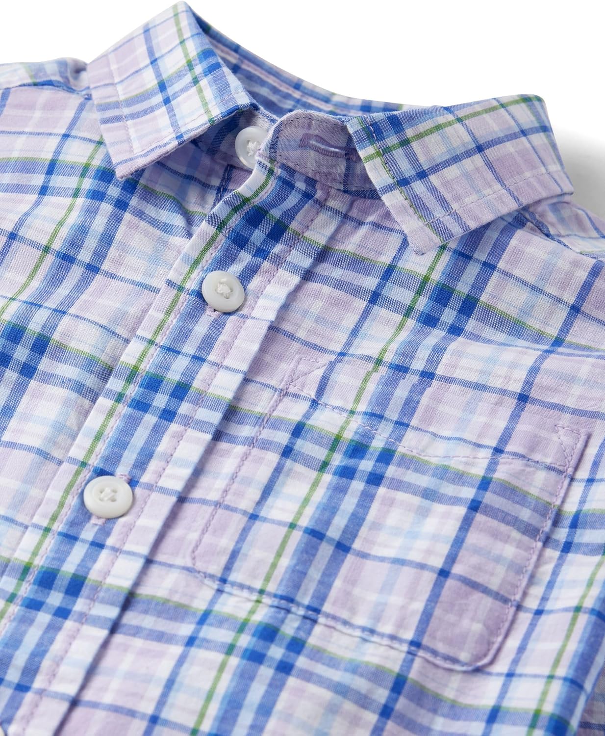 The Children's Place Boys and Toddler Poplin Long Sleeve Button Down Shirt - Image 2