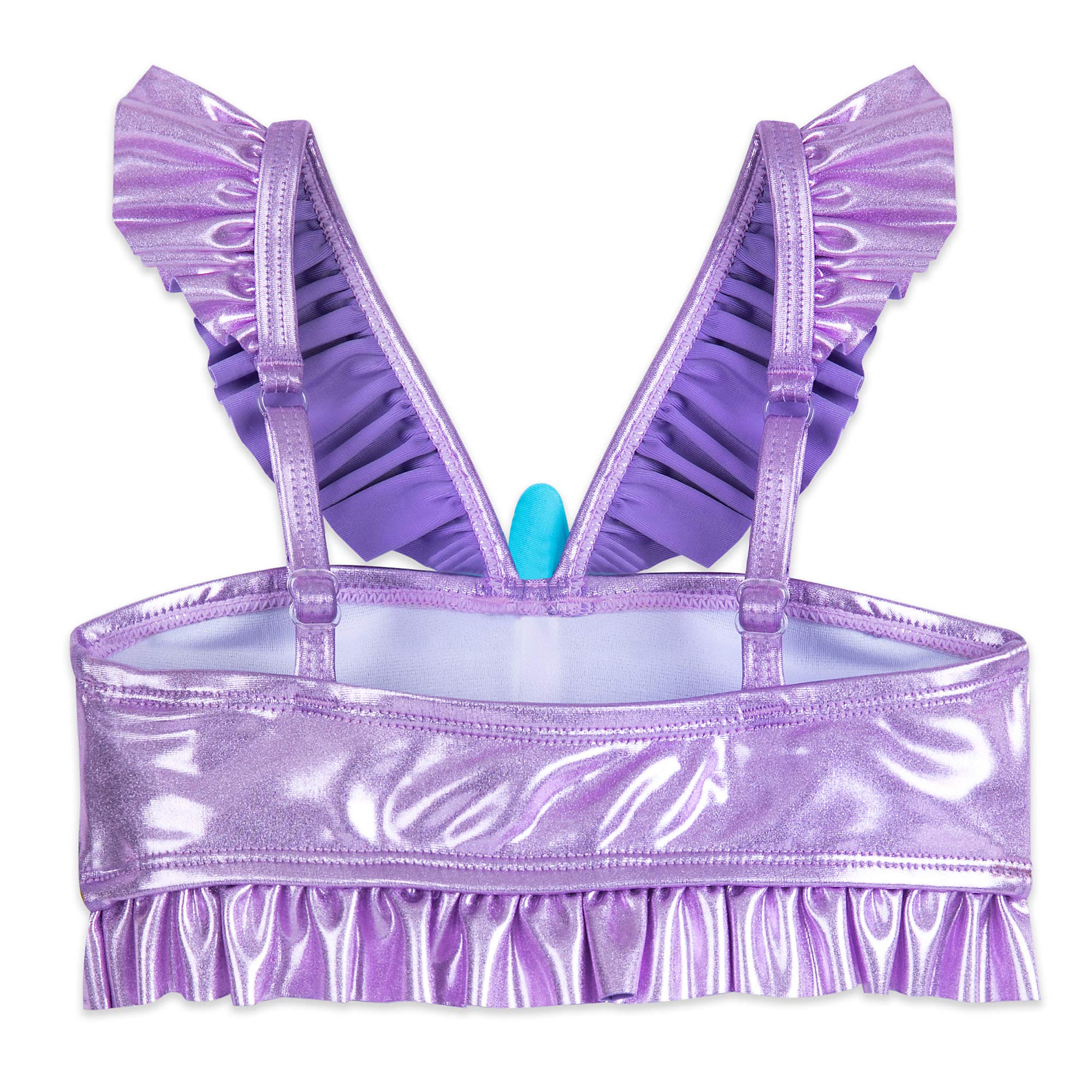 Disney Ariel Deluxe Swimsuit Set for Girls- Size 9/10