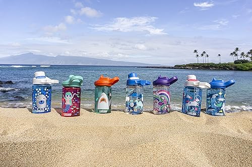 Miniatura 6 de CamelBak Eddy+ - Botella de agua para niños de 14 onzas con Tritan Renew, parte superior de pajilla, a prueba de fugas cuando está cerrada