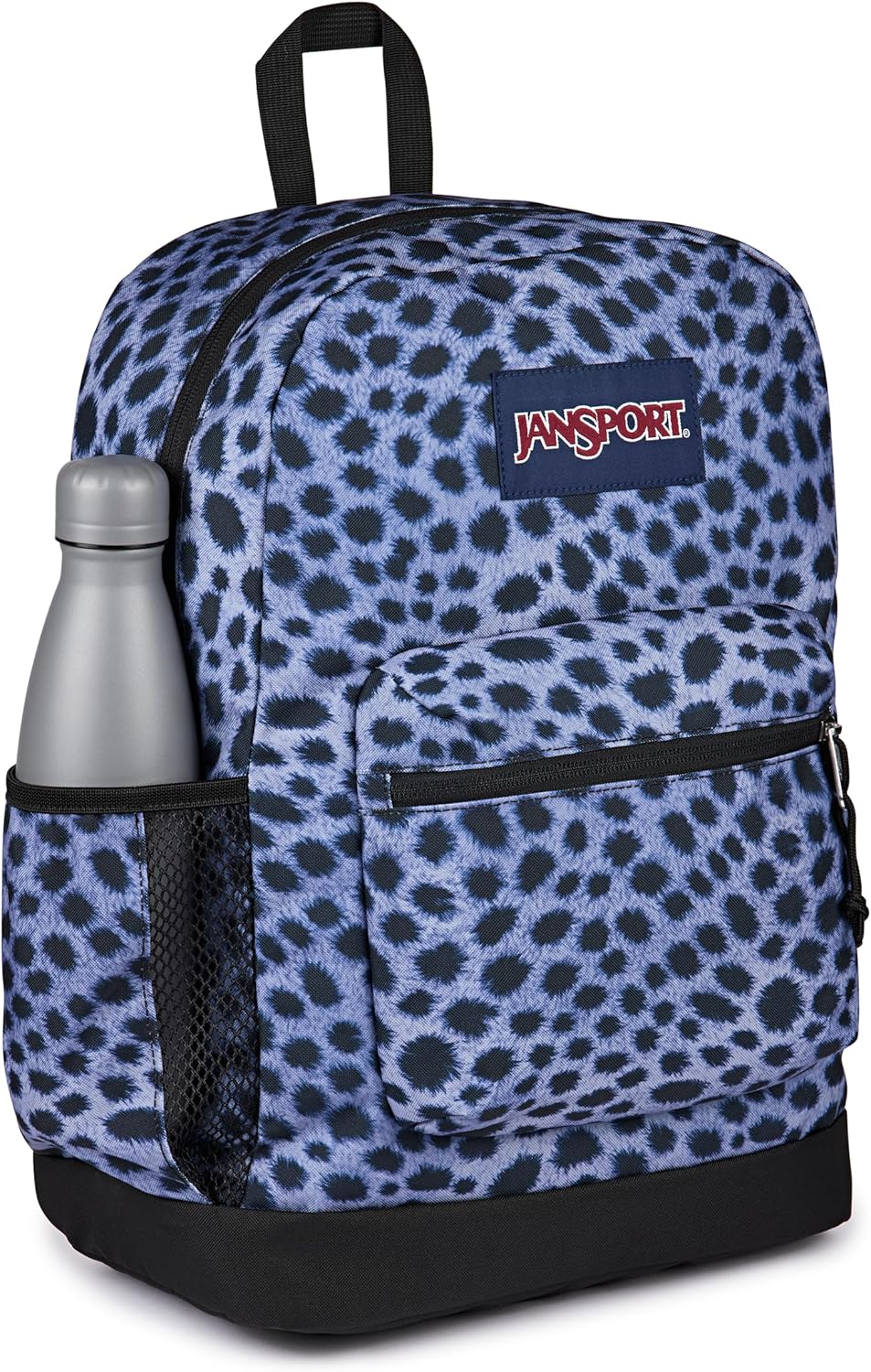 JanSport Cross Town Plus Backpack - Large Main Compartment, Side Water Bottle Pocket, 15-Inch Padded Laptop Sleeve - Surreal Spots - Image 4