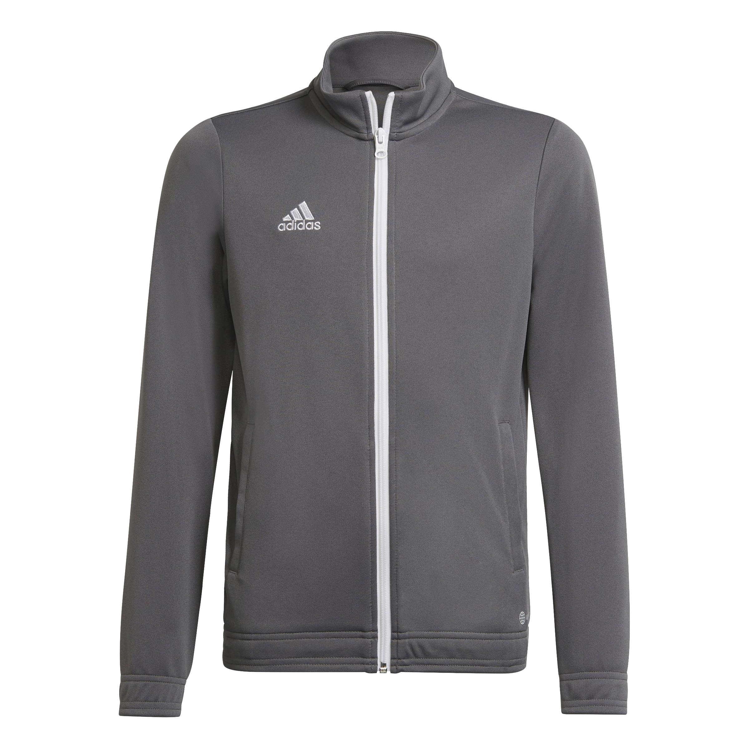 adidas Unisex Kids Entrada 22 Track Jacket, Team Grey Four, 7-8 Years