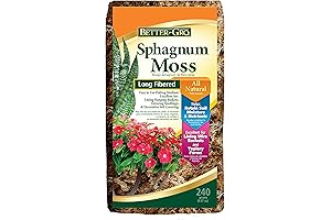 Better-Gro Sphagnum Moss: Natural Solution for Plant Thriving
