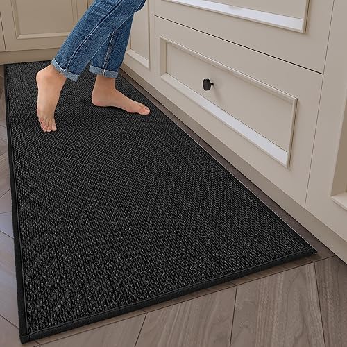 Sinkzaico Alfombras y tapetes de cocina, antideslizantes, lavables, absorbentes, para cocina, alfombras de cocina de granja para piso, tapetes