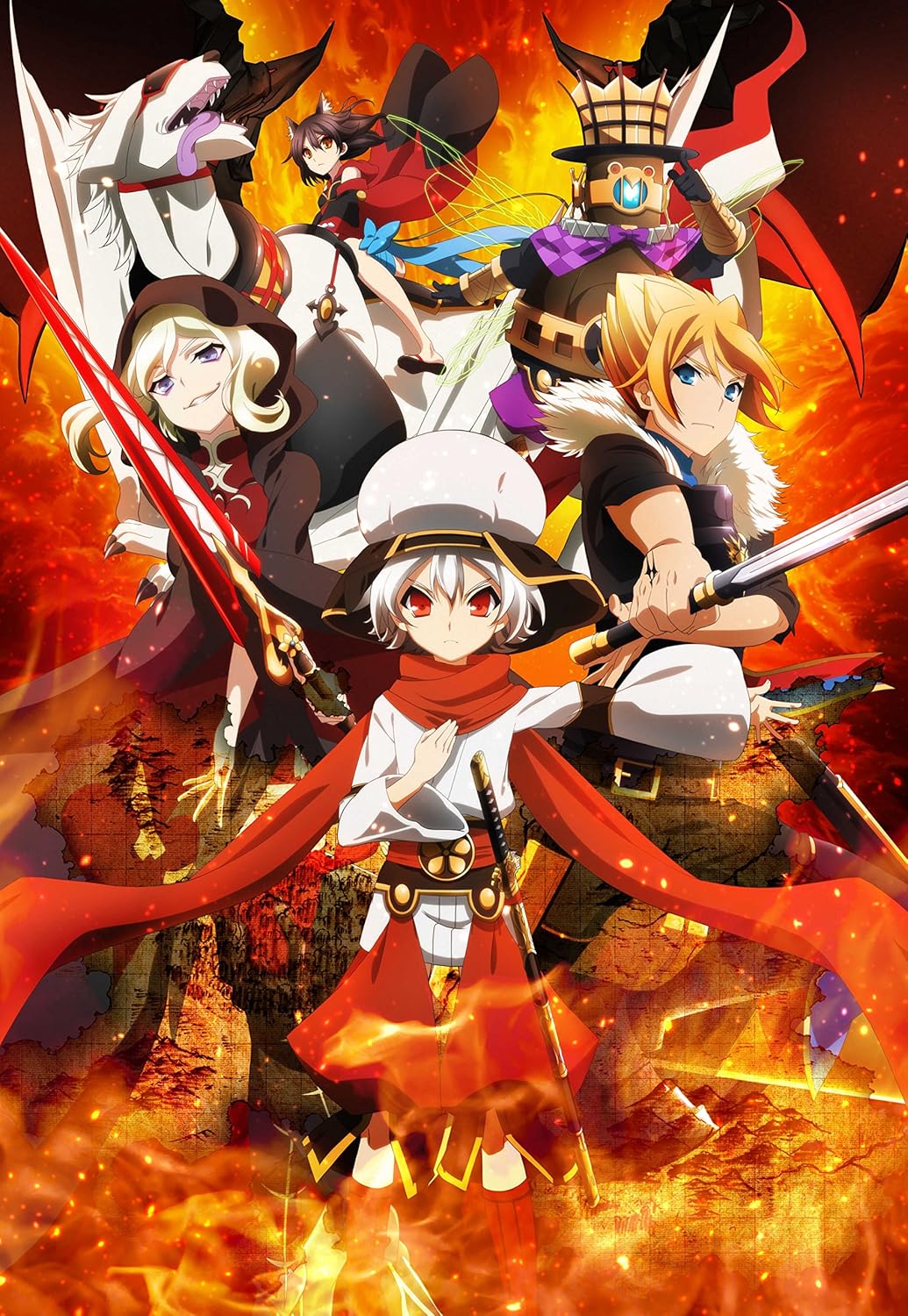 Amazon ケイオスドラゴン 赤竜戦役 第五夜 Blu Ray 初回生産限定版 アニメ
