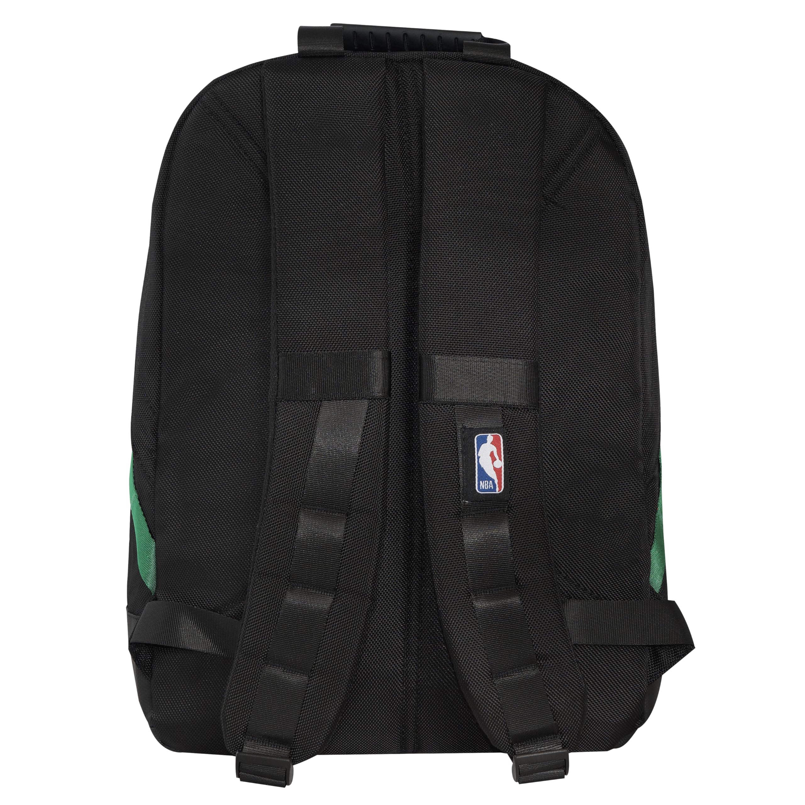 NBA, Boston Celtics - Zaino Scuola Unisex per Bambini e Ragazzi con Spallacci Regolabili e Retro Imbottito, Chiusura Principale e Tasca Frontale con ZIP - Zaino Verde Ufficiale NBA