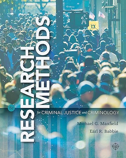 Research Methods for Criminal Justice and Criminology
