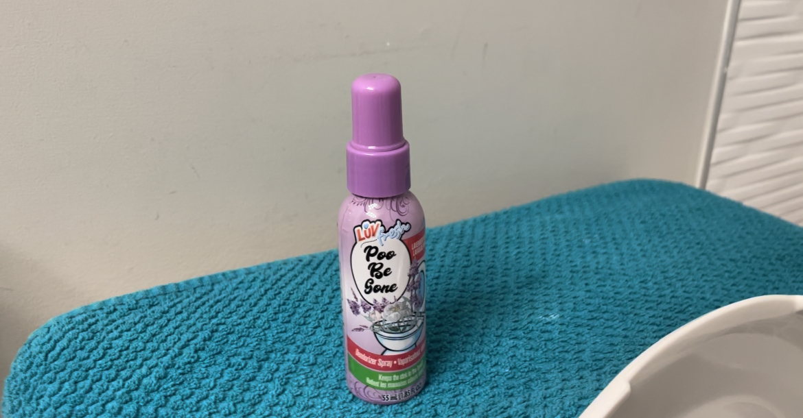 Poo Be Gone toilet spray on Amazon Live