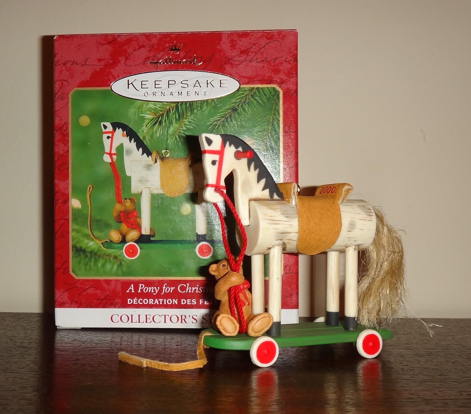 Hallmark Keepsake Ornament A Pony for Christmas 3rd in