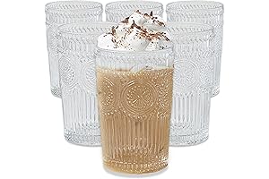 Kate Aspen Vintage Ribbed Drinking Glasses: A Nostalgic Touch to Elevate Your Kitchen