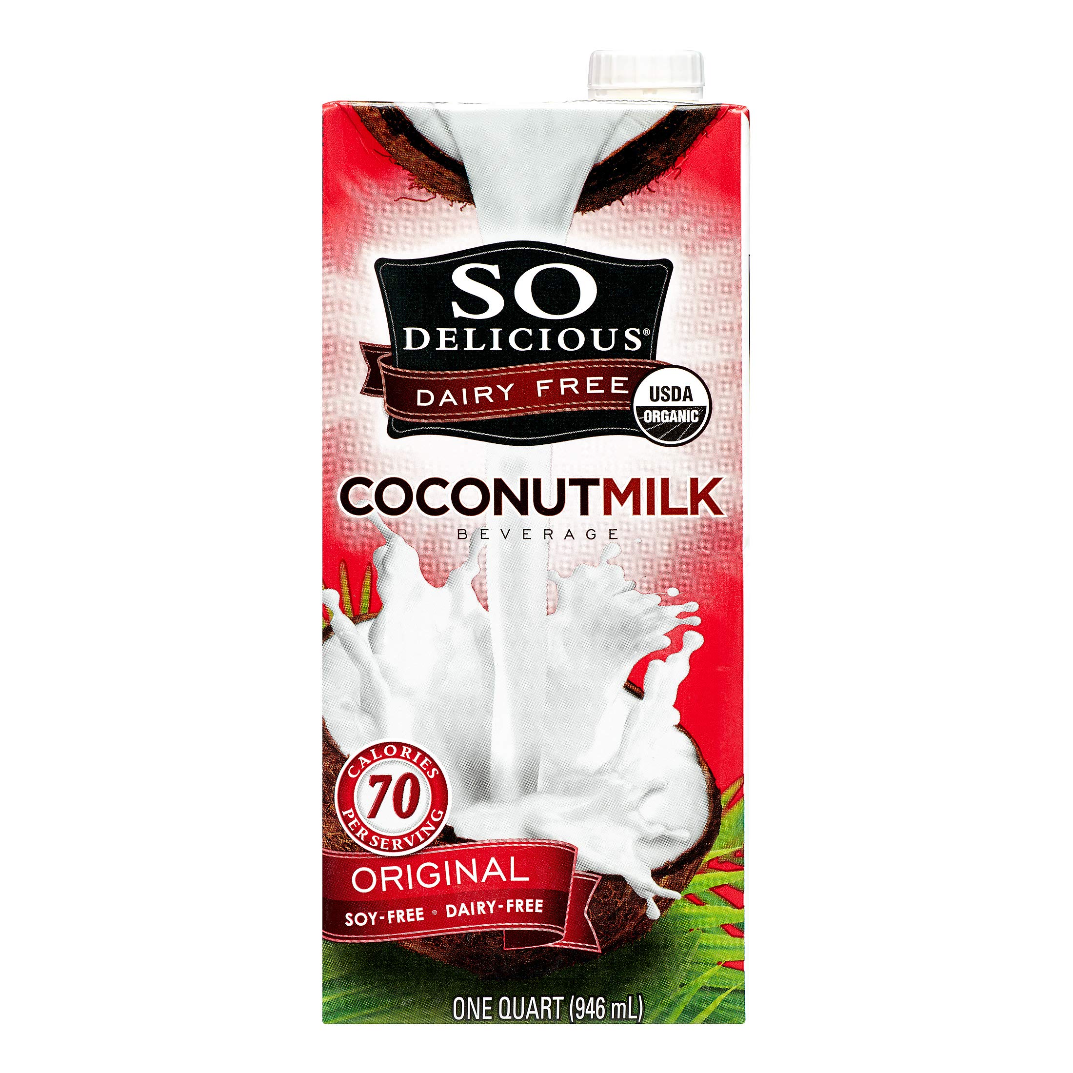 So Delicious Organic Coconut Milk Beverage Dairy Free Original - 32 fl oz