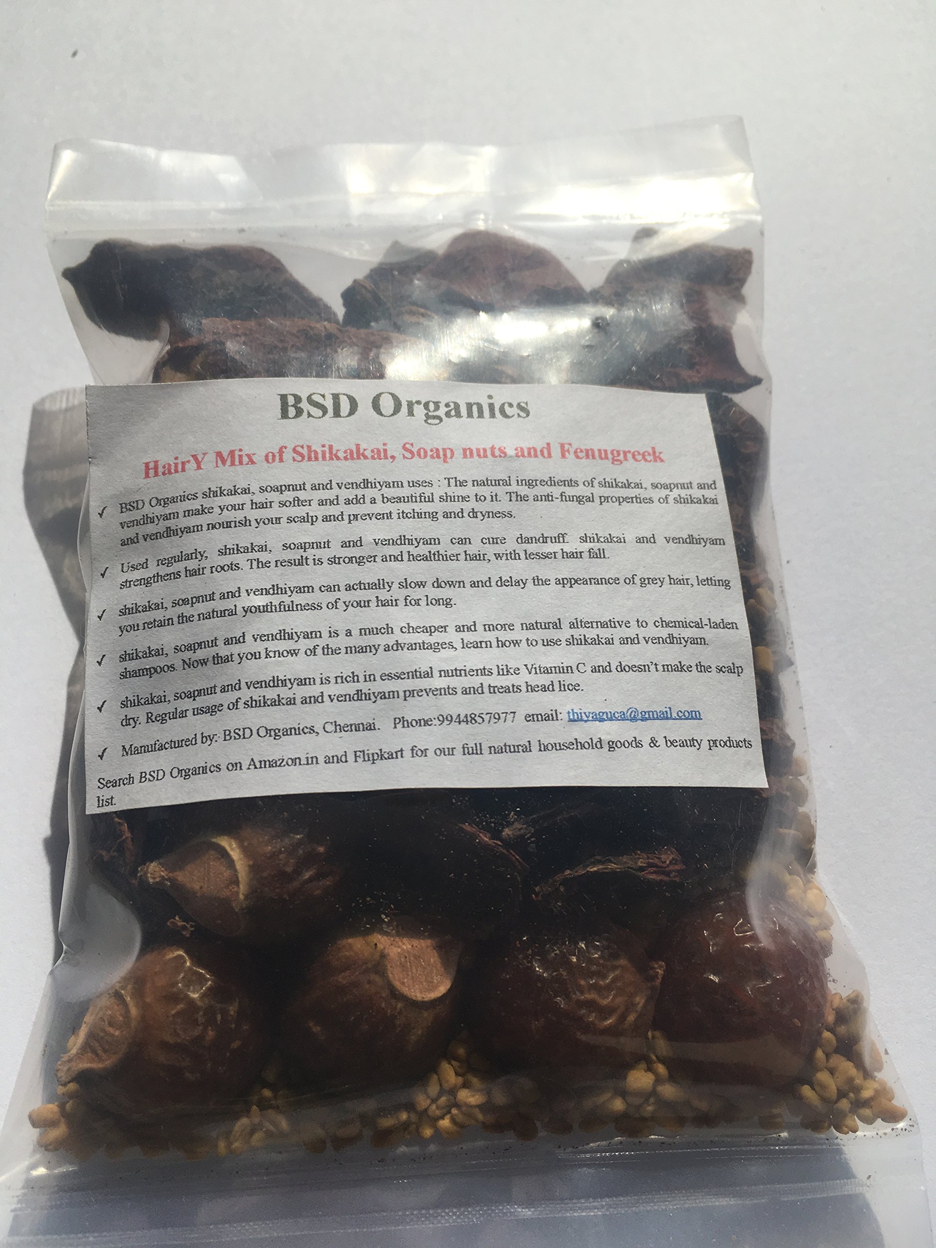 HairY Mix of Shikakai, Soap nuts and Fenugreek - 1 kg