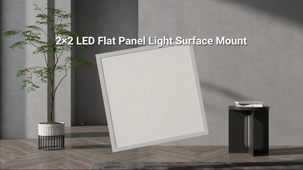 ブラインド s2 Franjulia 6 Pack 2x2 LED Flat Panel Light Surface Mount- 50W