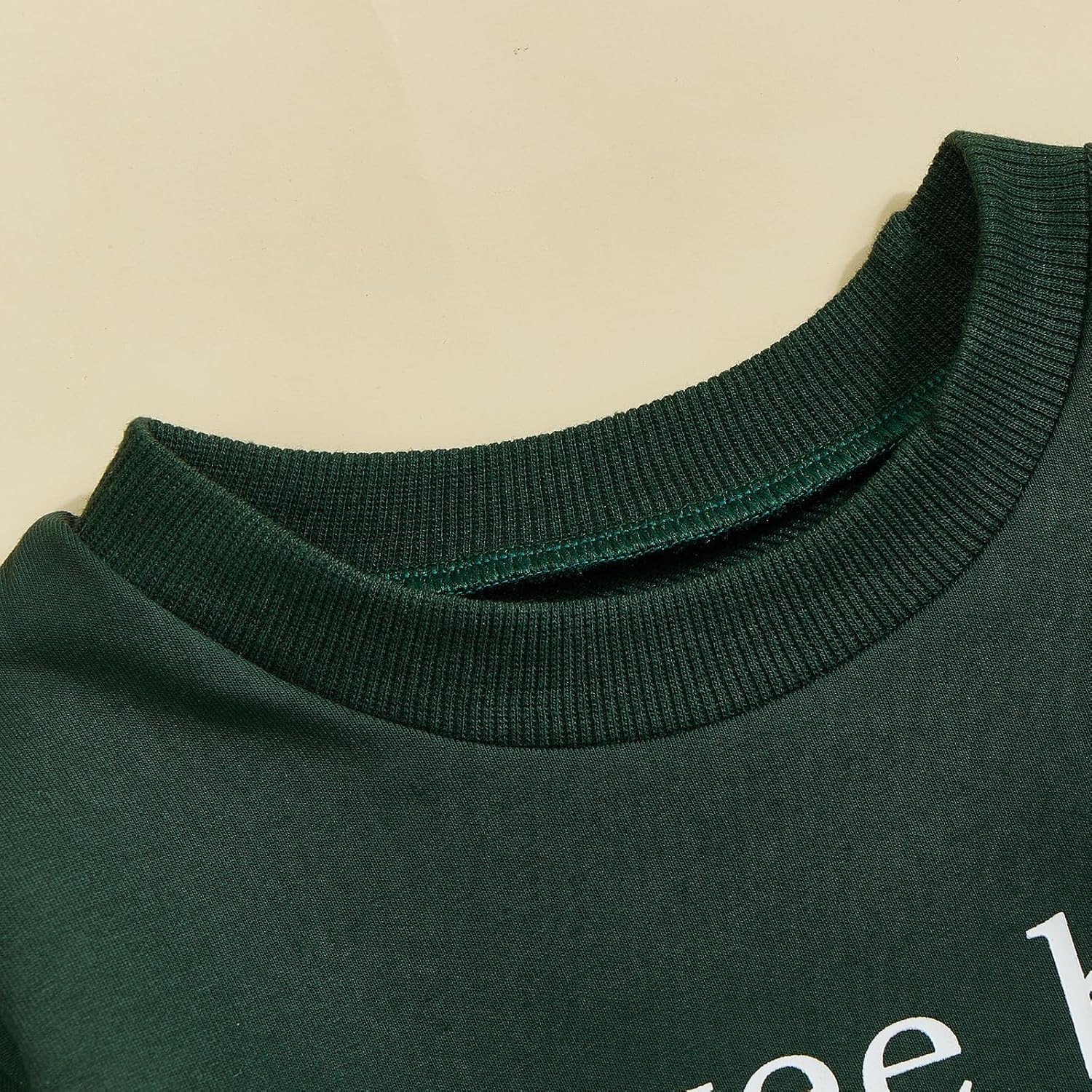 Eadrioss Newborn Baby Boy Girl St. Patricks Day Outfit Embroidery Bubble Romper Sweatshirt Infant St. Patricks Day Clothes - Image 5