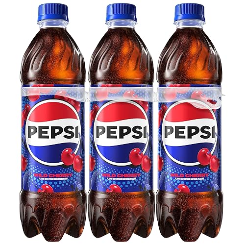 Miniatura 1 de Pepsi, Cereza silvestre, 16.9 onzas líquidas (paquete de 6)