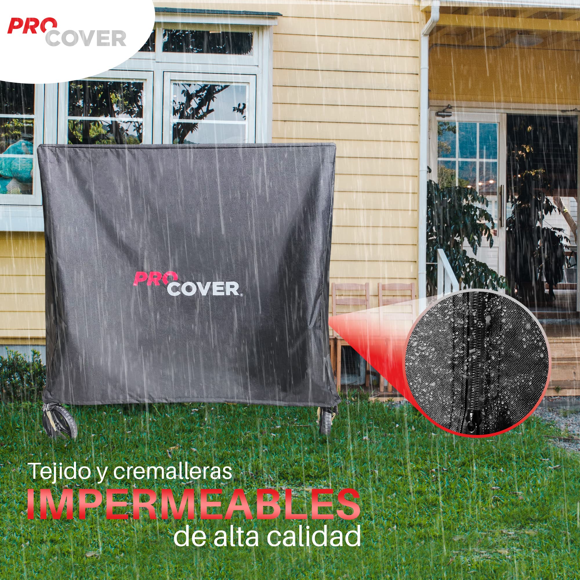 Funda para Mesa de Ping-Pong. Calidad Profesional. Ultrarresistente e Impermeable. Funda Universal para Mesa de Ping-Pong