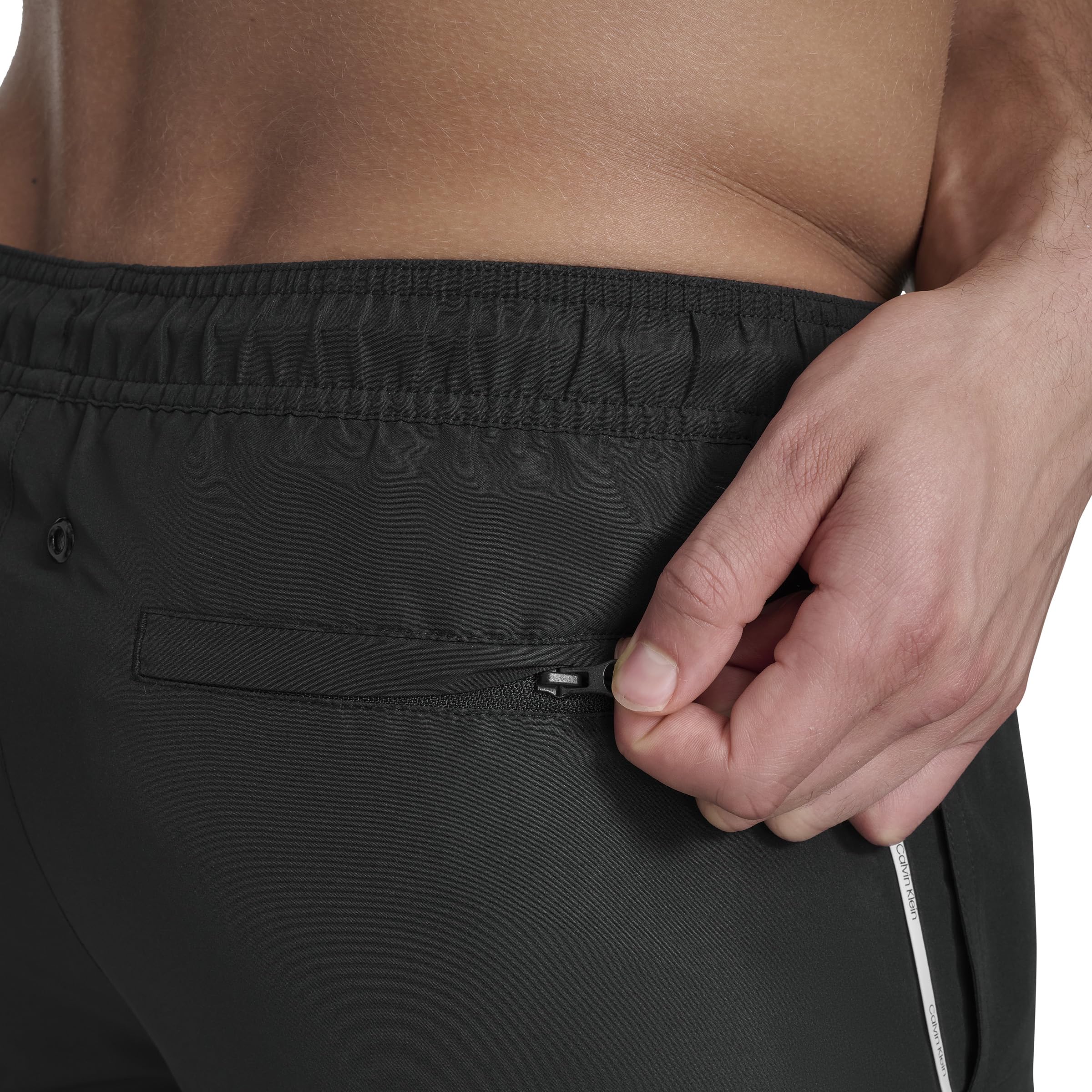 Calvin Klein Volley Quick Dry Lightweight Swim Trunk Bañador para Hombre