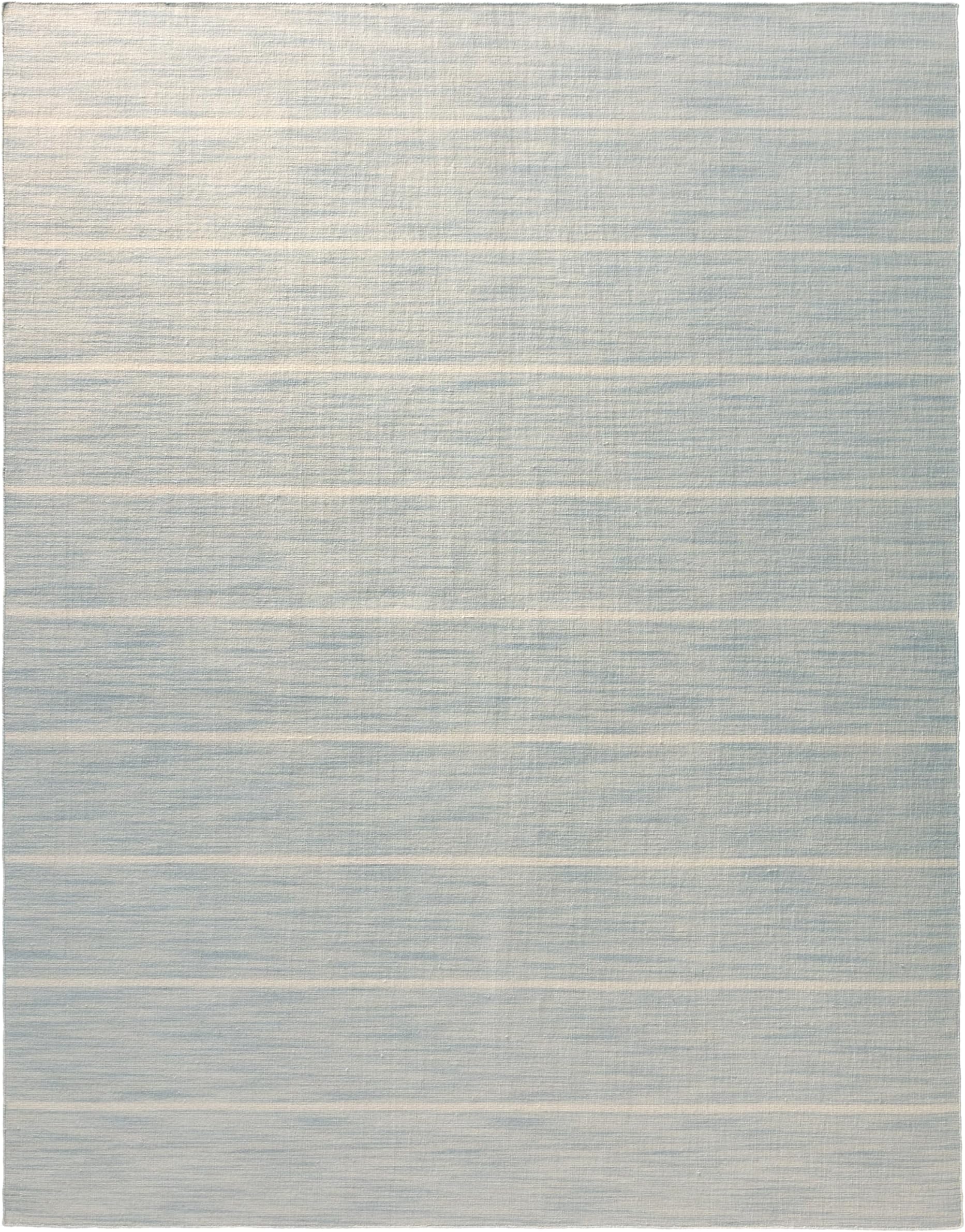 Jaipur Coastal Living - Dhurries Cape Cod 5' x 8' Porcelain Blue, White Ice Area Rug