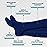 TheraMagic Zipper Compression Socks for Men & Women, 20-30mmHg Closed Toe Graduated Zippered Compression Stocking