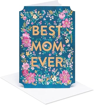 American Greetings Card for Mom on Birthday, Mothers Day or Thinking of You Forever Grateful