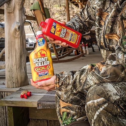 Miniatura 18 de Wildlife Research Gold Combo de repuesto de 1 Galón de Scent Killer