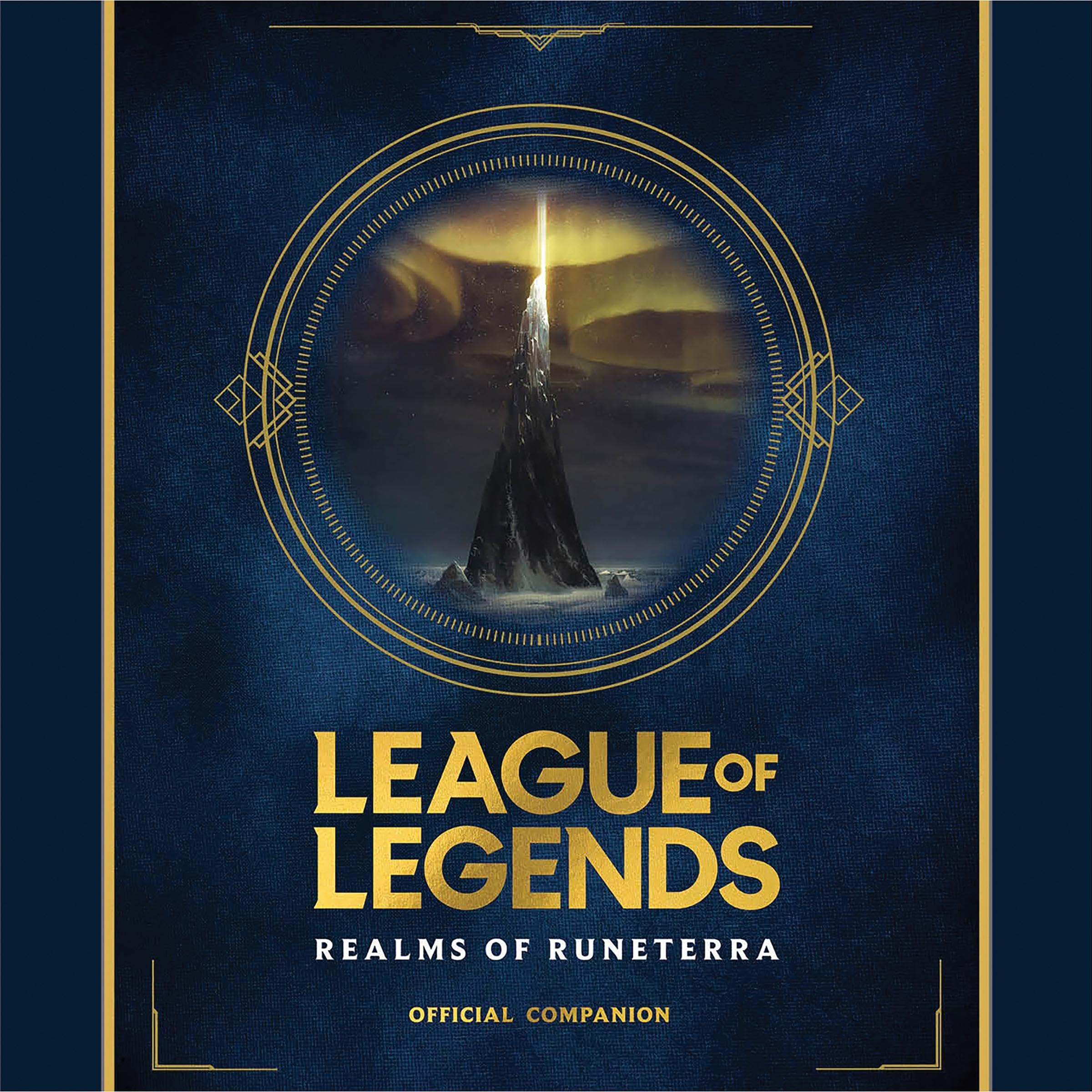 Cover art for League of Legends: Realms of Runeterra (Official Companion)