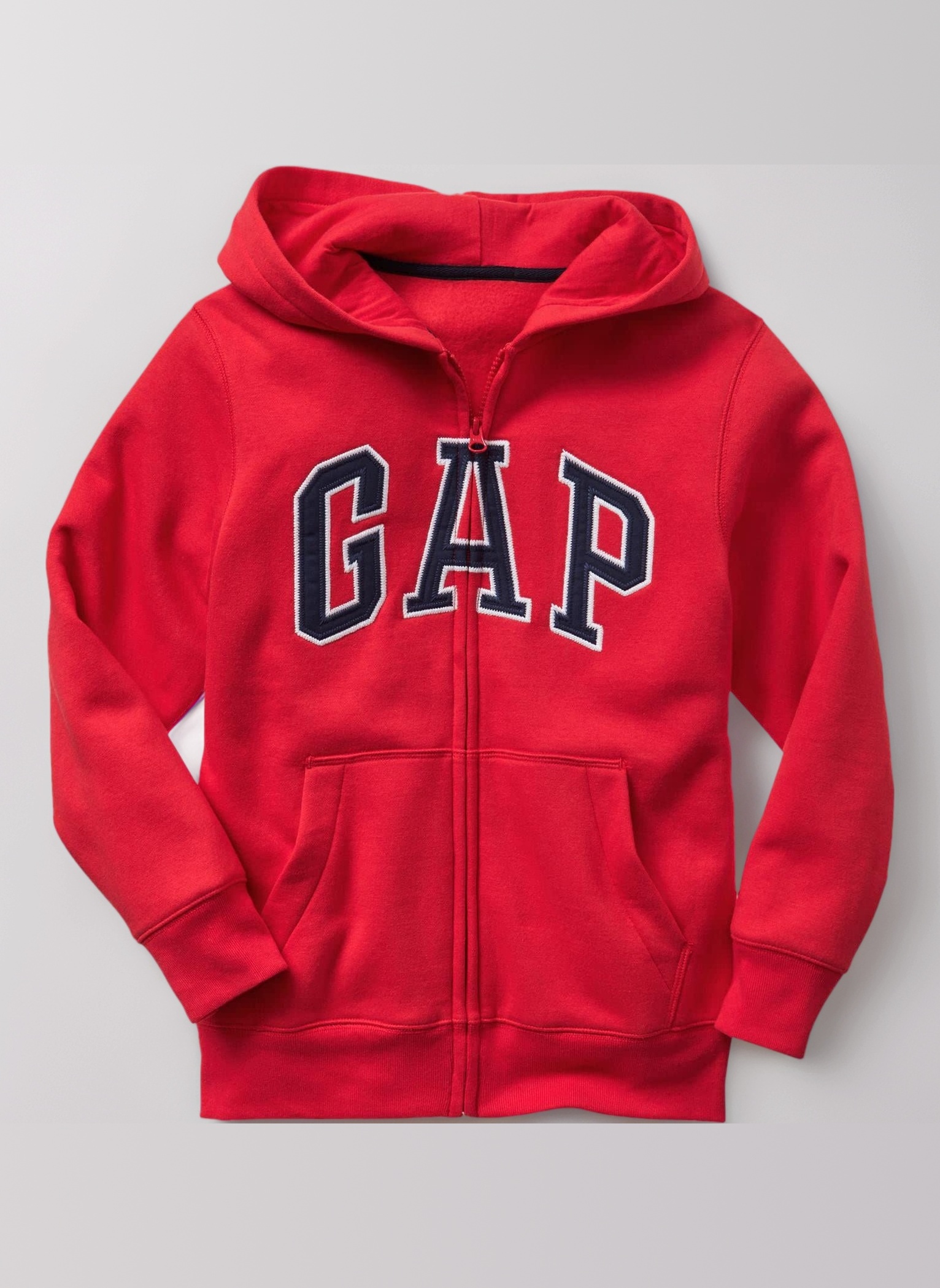 GAP Boy's Logo Hoodie Hooded Full Zip Sweatshirt Hooded Sweatshirt