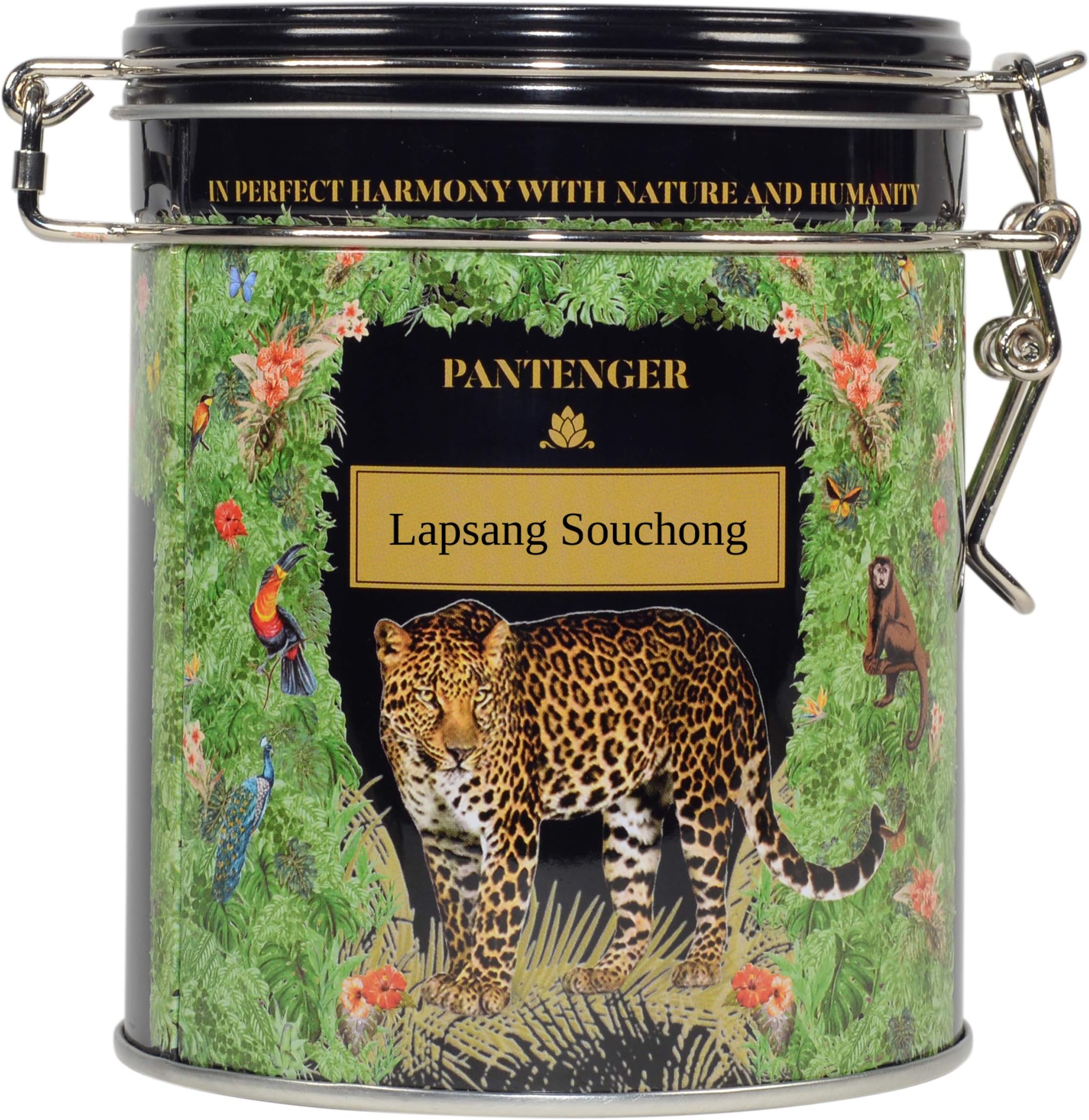 Pantenger Lapsang Souchong Loose Leaf Tea. 3 Ounces - 40 Servings. Smoked Black Tea Loose Leaf.