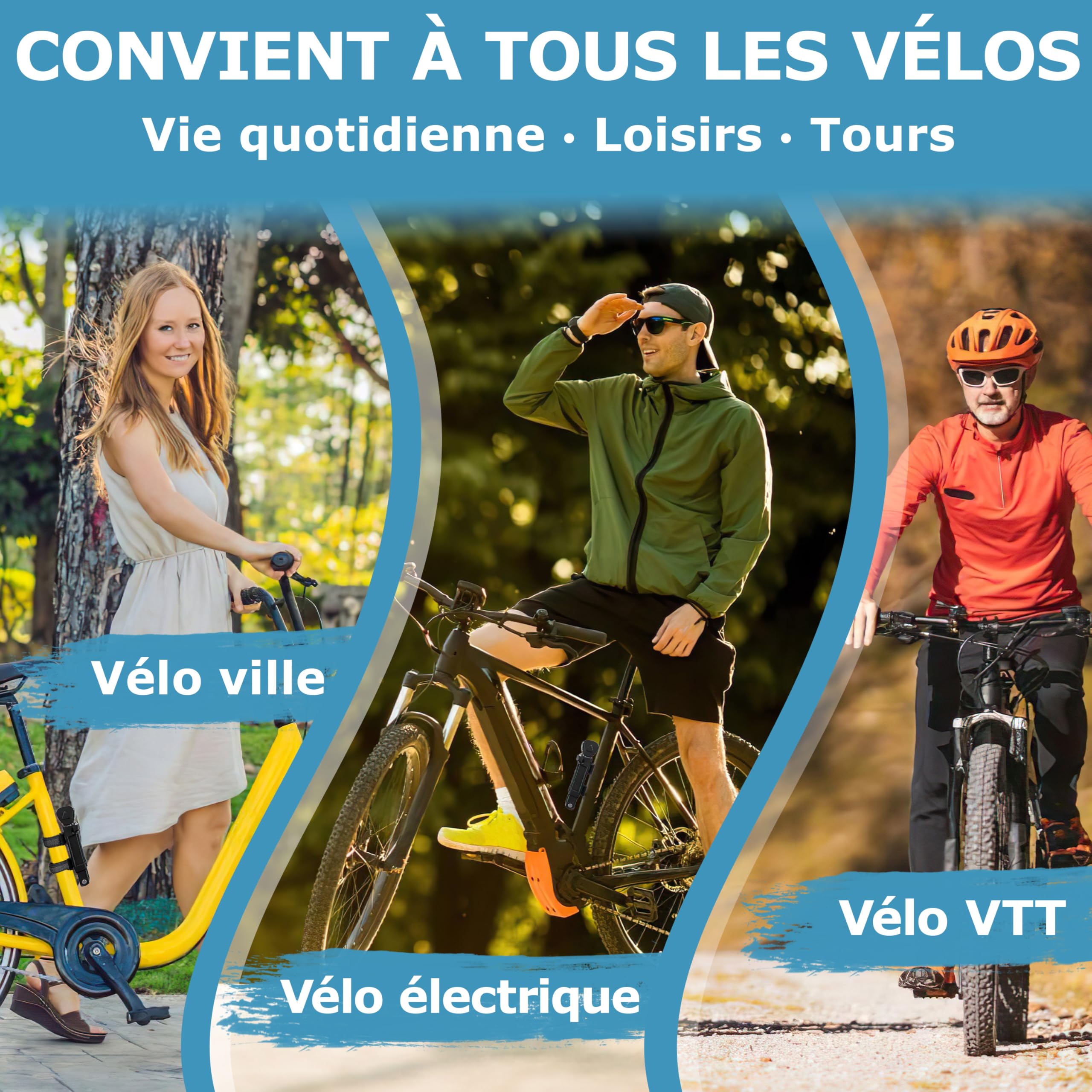 Widder Antivol pliable velo très sûr | 120 cm | Antivol pliant avec 4 clés | avec support – comme antivol velo electrique – idéal comme cadenas velo antivol, vélo électrique et anti vol vélo
