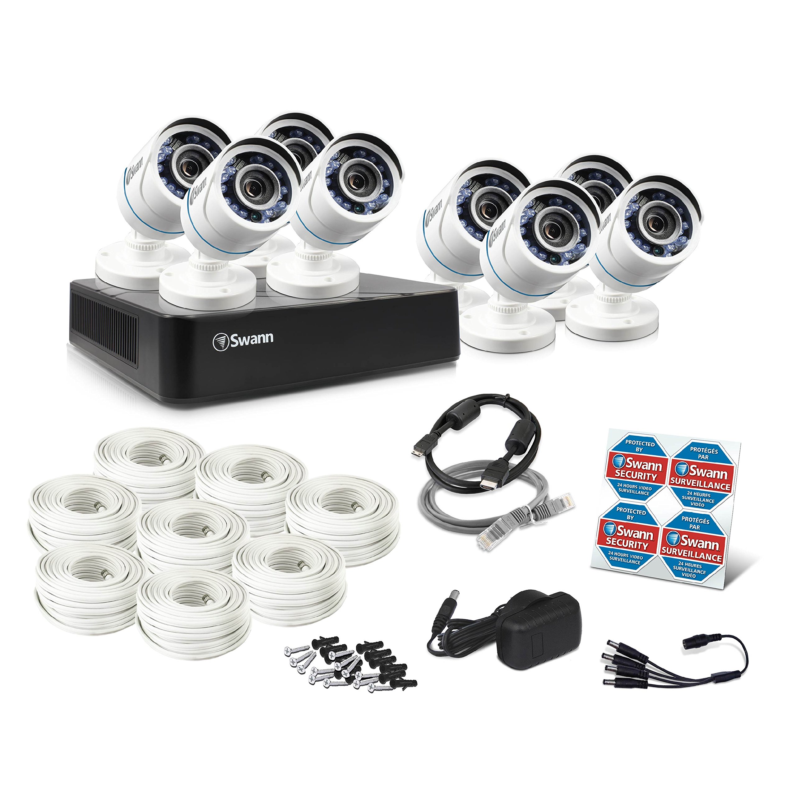 Amazon.com : Swann SWDVK-HDHOMK88-US DVR8-1575 TVI 720A / 500GB