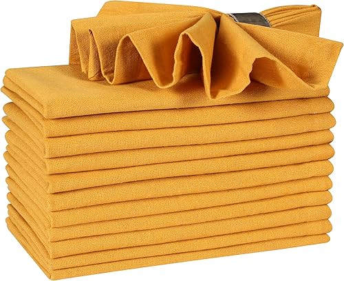 Hausattire Servilletas reutilizables lavables 100% algodón 18 x 18 pulgadas Servilletas de mesa para decoración de cesta de Pascua de primavera