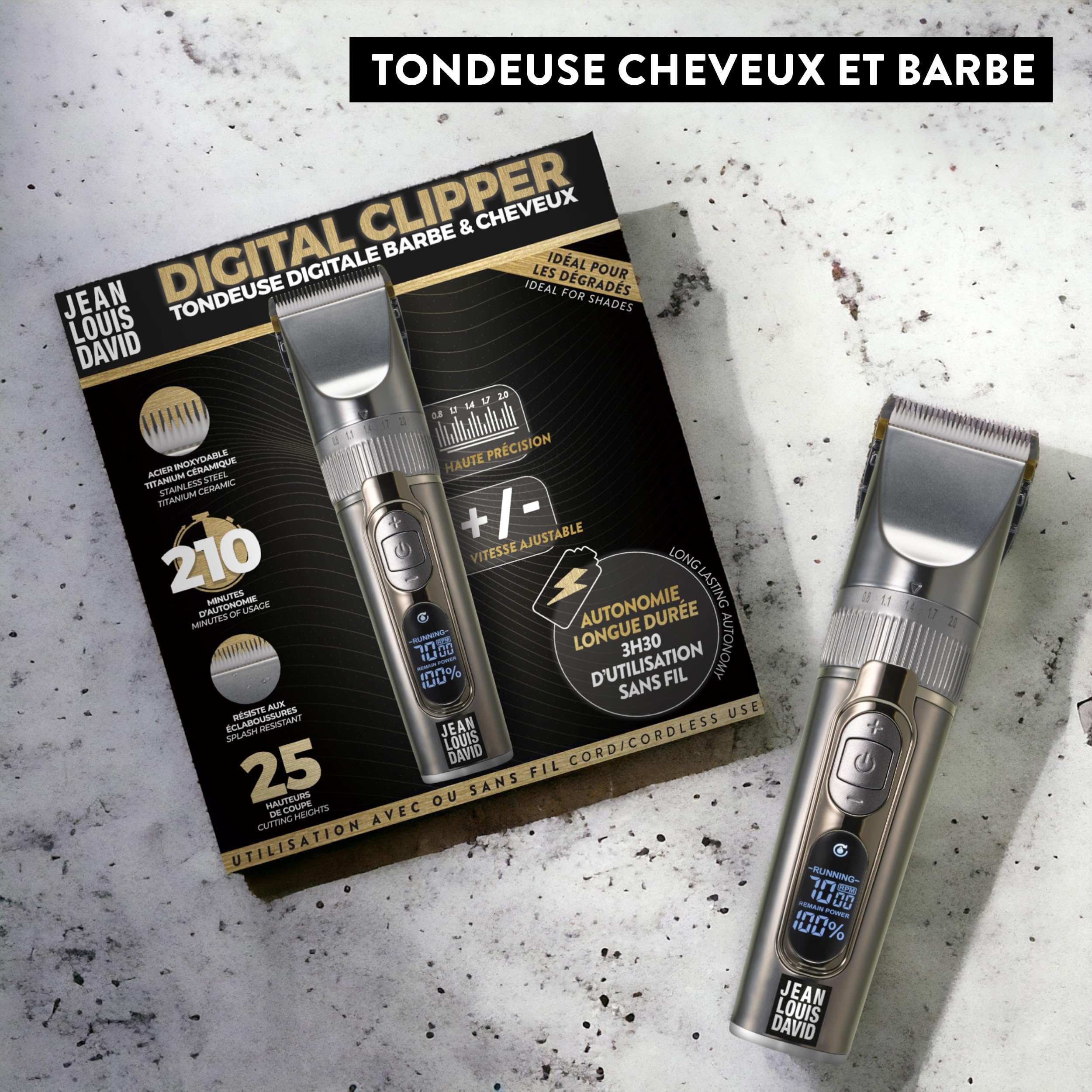 Jean Louis David Digital Clipper