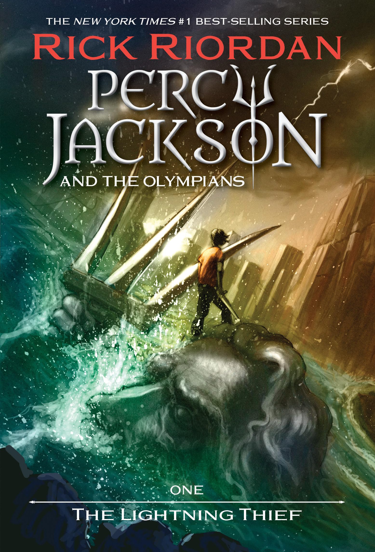 Cover of The Lightning Thief (Percy Jackson and the Olympians, Book 1)