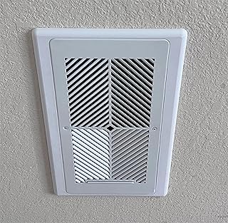 Smart Vent Trim Kit for Flair Smart Vents – Covers Gaps, Reduces Airflow Noise, Paintable Finish – Multiple Sizes for Home & Office (Rounded Edge, 12x12)