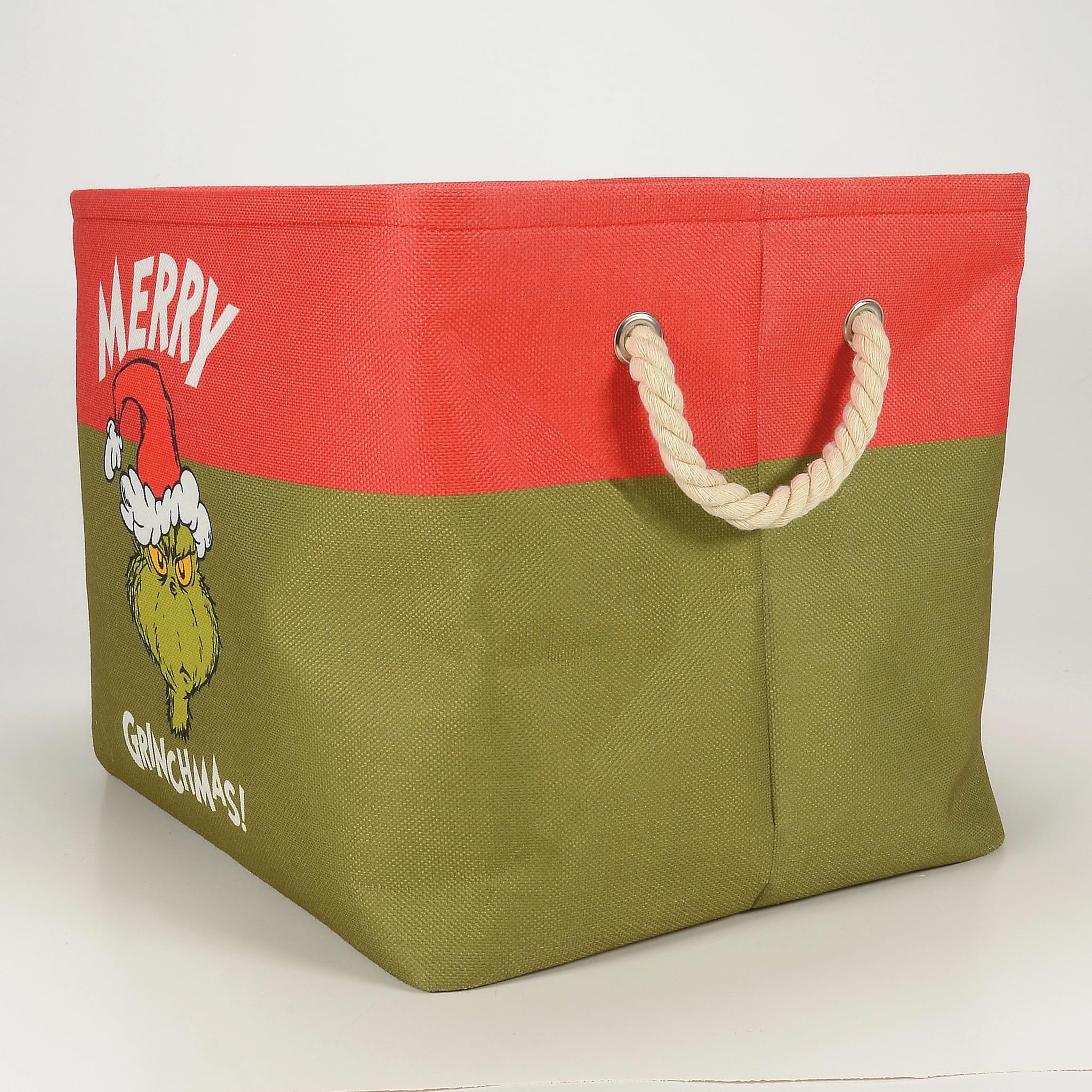 Department 56 Snowpinions Dr. Seuss Merry Grinchmas Geschenk-Tragetasche, Aufbewahrungsbehälter, 43,2 x 35,6 cm, mehrfarbig