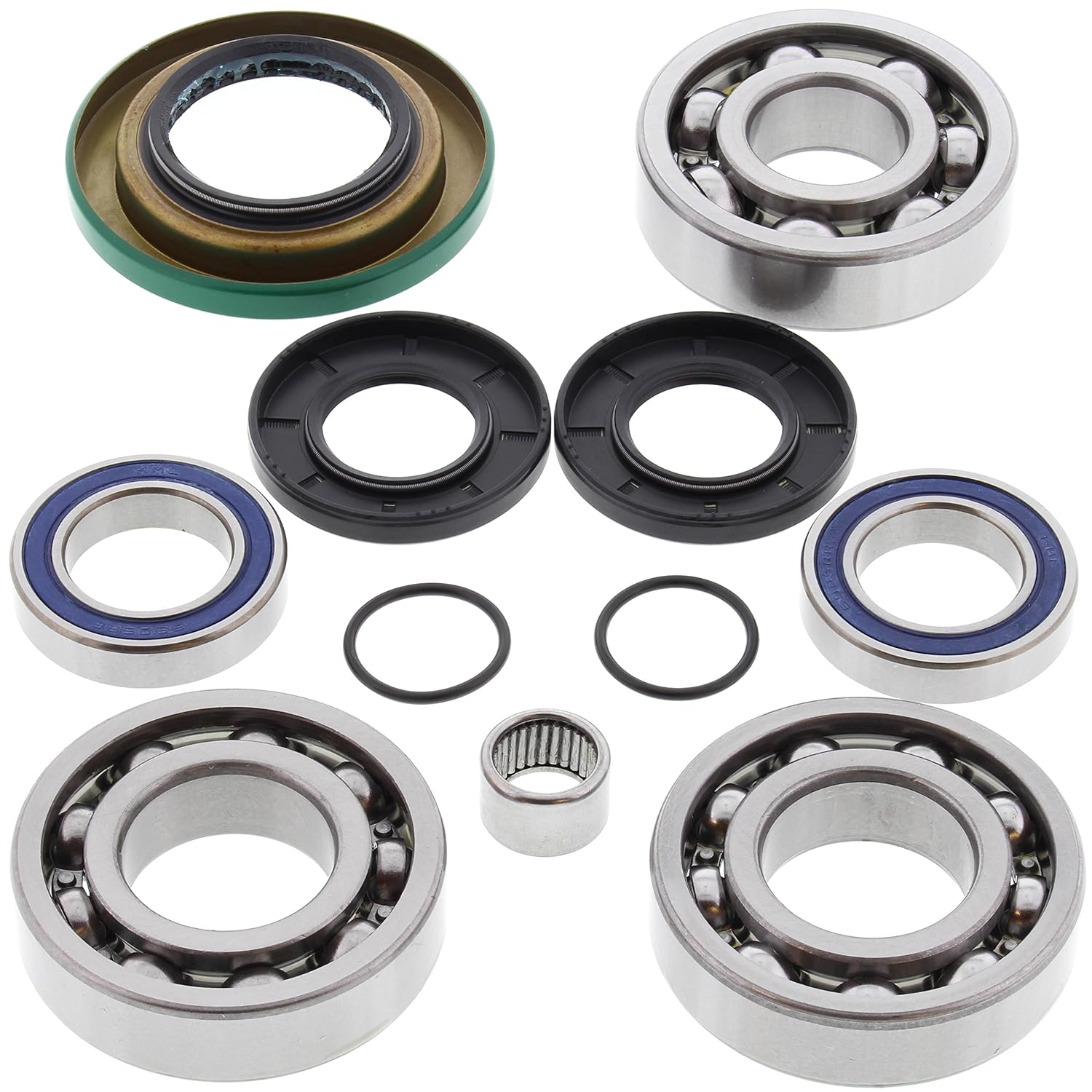 BossBearing Front Differential Bearings Seals Kit for Can Am Maverick 1000R 4x4 2013 2014 2015