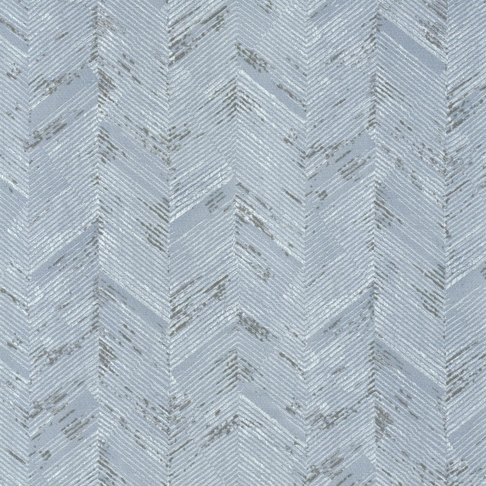VEELIKE Blue Herringbone Wallpaper Boho Chevron Geometric Peel and Stick Wallpaper for Bedroom Bathroom Living Room Walls 15.7''x354'' Removable Self