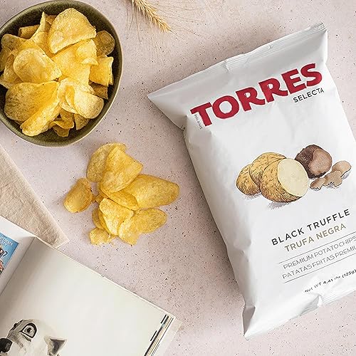Miniatura 5 de Torres Patatas Fritas Papas fritas españolas importadas de Barcelona, España, sabores exóticos (supervariedad, paquete de 10)