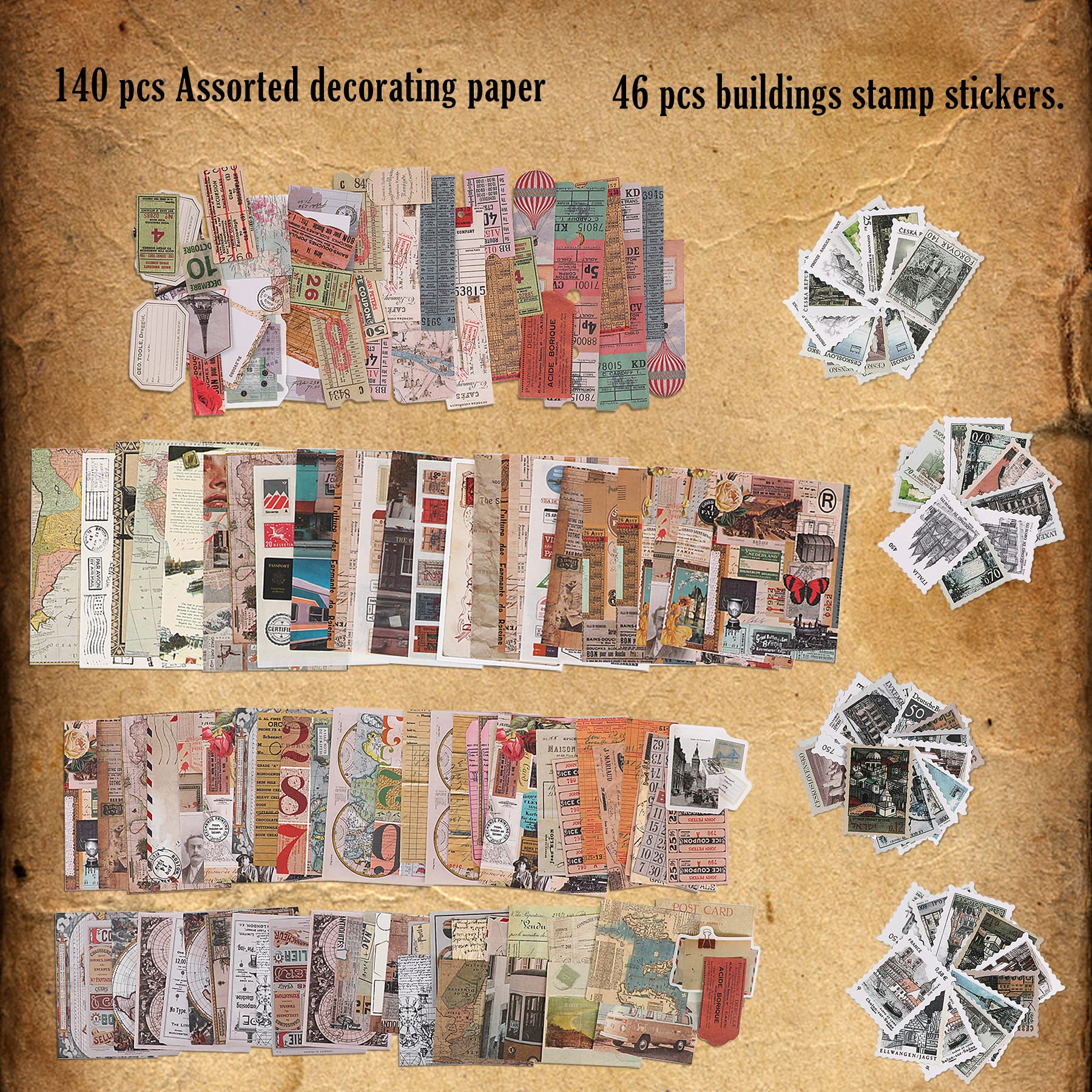 Kit Di 78 Fogli Di Carta Decorativa Traforata Per Scrapbooking - 4 Stili Di Pizzo Per Album, Collage, DIY, Vintage - 5