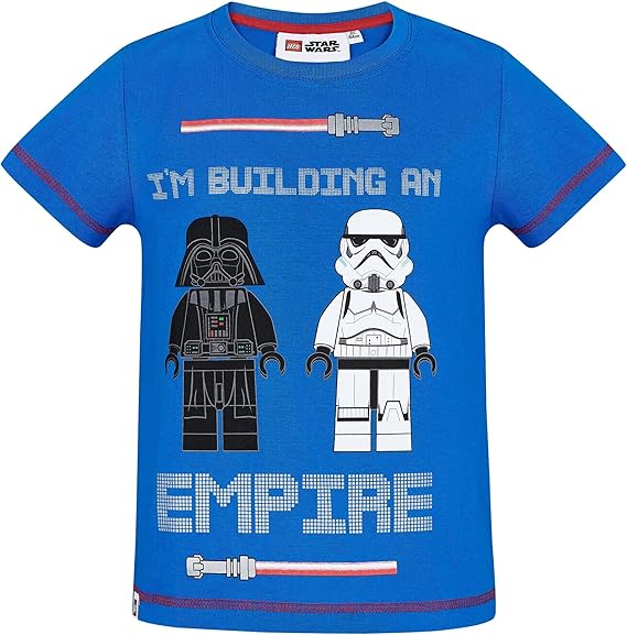 T-shirt Star Wars Garçon - Motif "The Force In Mysterious Ways", 100% Coton, Lavage Machine 30°, Licence Officielle