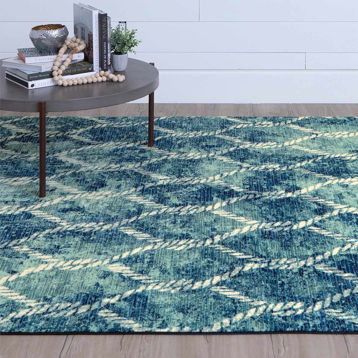 Mohawk Home Diamond Rope – Alfombra moderna y contemporánea náutica ...